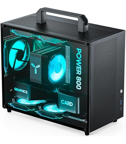 Amazon.com: RAIJINTEK METIS Plus Blue, Alu. Mini-ITX PC Case