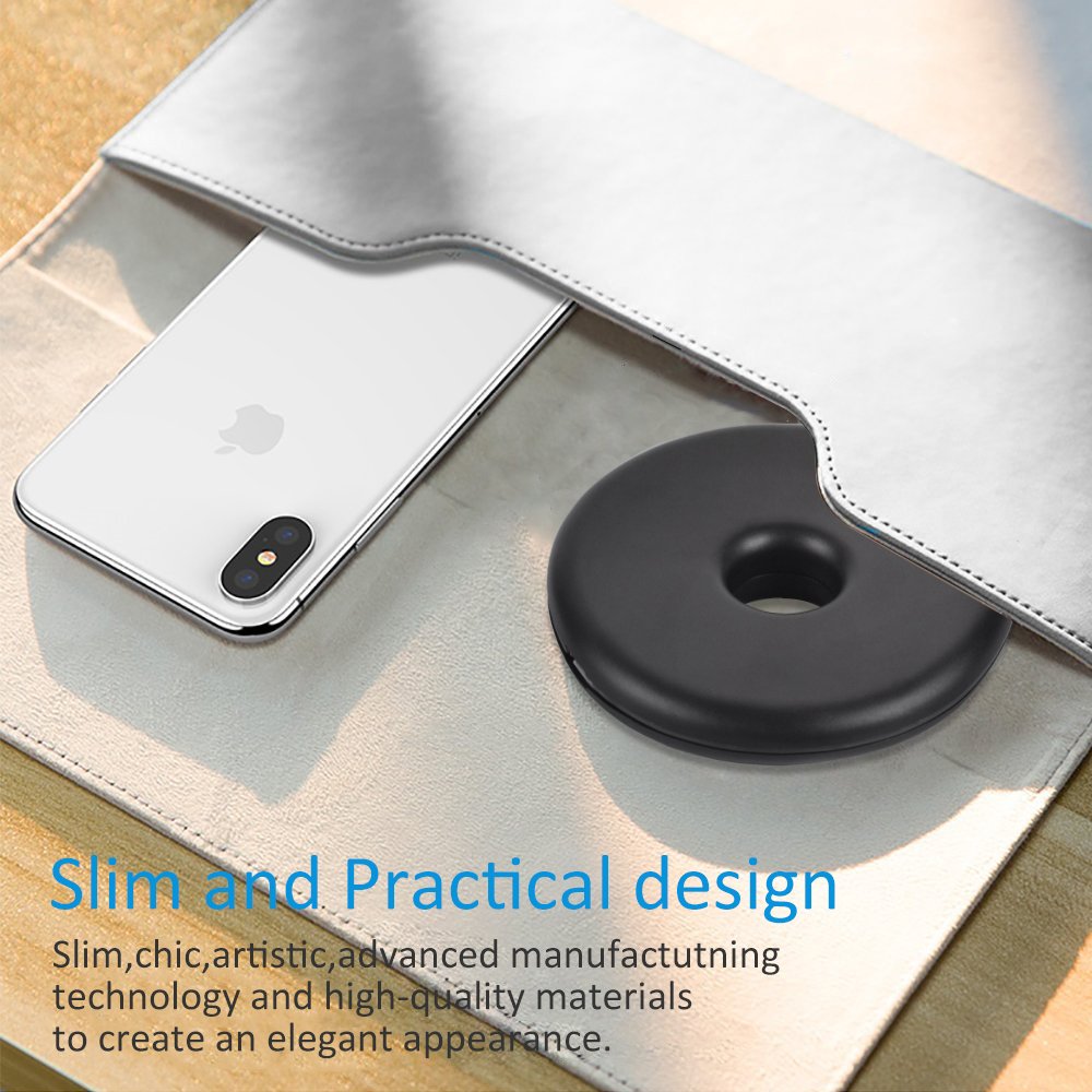 Wireless Charger, Christmas, Wozzako Charging Pad Compatible with iPhone Xs Max/XS/XR/X/8/8 Plus, Samsung Galaxy S9/S9+/S8/S8+/S7/S7 Edge More