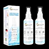 2 x 100ml Sublimation Spray for Cotton Tshirts，Sublimation Coating Spray for T-Shirts, Canvas, Polyester Fabric，Quick Dry, High Gloss，Polyester Spray for Sublimation