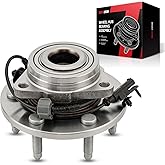 Torchbeam 515096 Front Wheel Hub Bearing Assembly for 2007-2013 Chevrolet Silverado 1500, 2007-2013 GMC Sierra 1500, Chevrolet Tahoe, Chevrolet Suburban 1500, GMC Yukon, Wheel Bearing 6 Lugs W/ABS