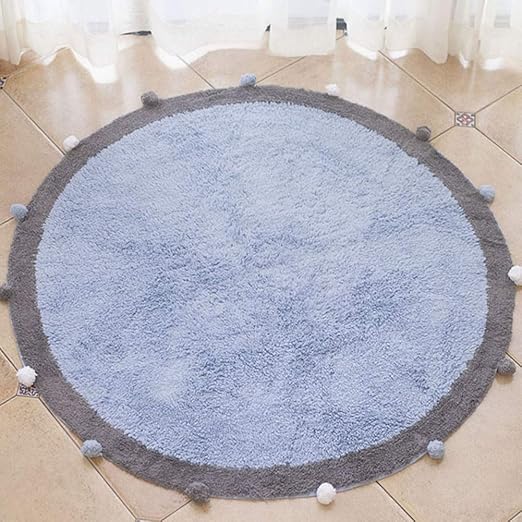 round rugs for baby girl nursery