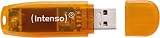 Intenso 64GB USB 2.0 Flash Drive Rainbow Orange - view 6