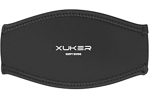 XUKER Neoprene Diving Mask Slap Straps Hair Protector Wrap for Dive and Snorkel Masks Water Sports
