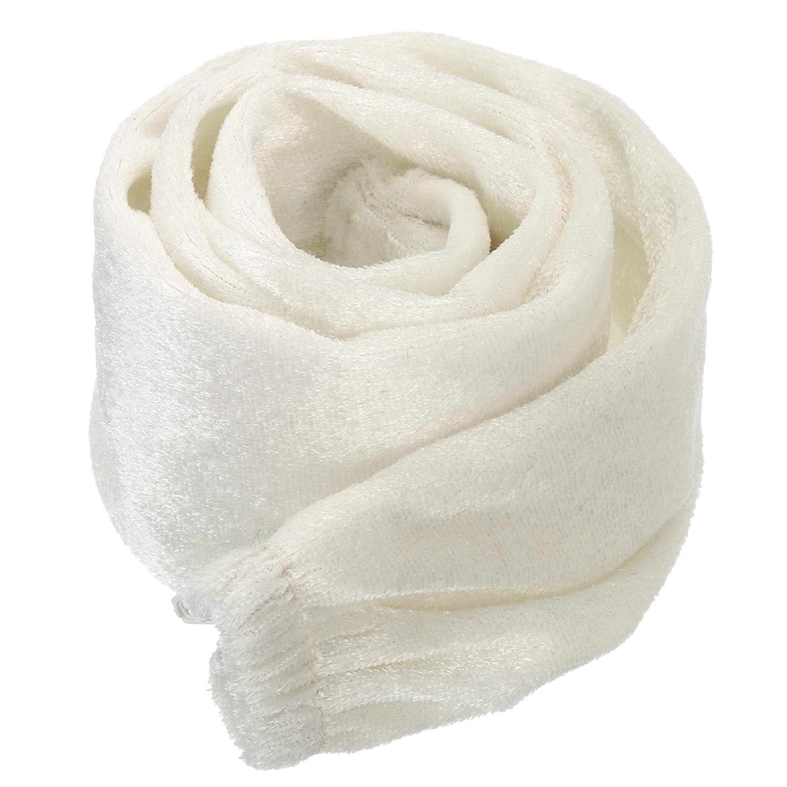 PATIKIL 2ft Lamp Chain Cover, Chain Protective Sleeve Washable with Zipper for Chandelier Lighting Wires Swing Light Fixture, White