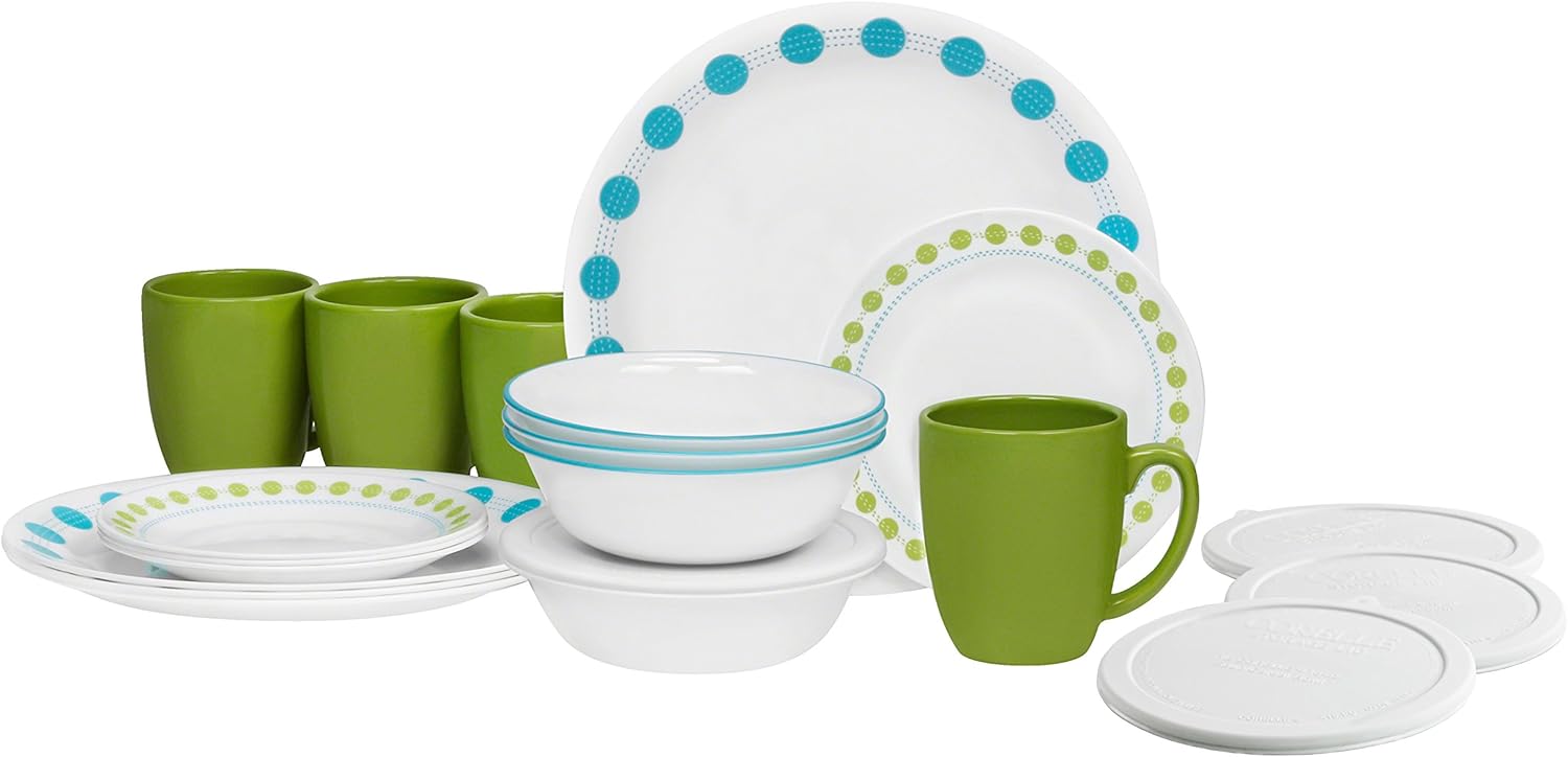 corelle beach dishes