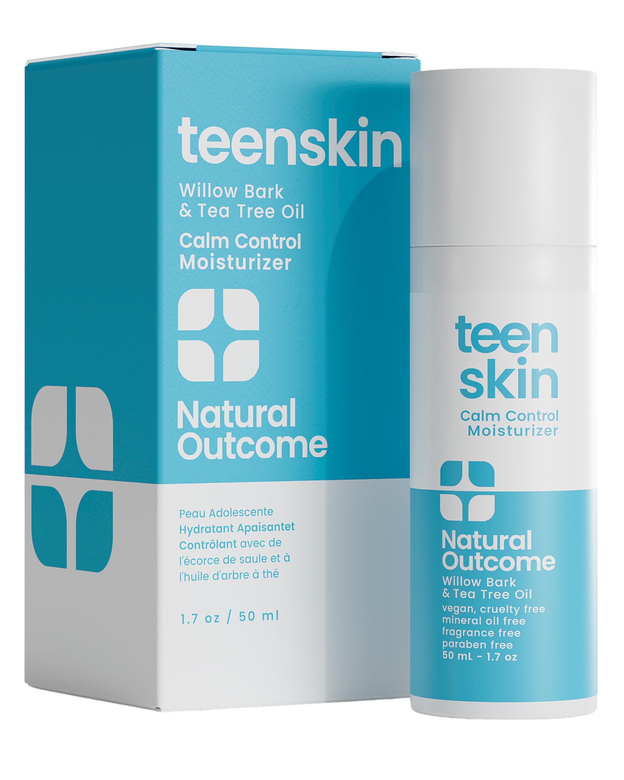 Teen Skin Moisturizer | Gentle, Non-Toxic Acne Treatment for Boys & Girls | All Skin Types | 50 ML