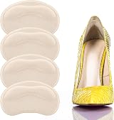 Sibba 2 Pair Self-Adhesive Heel Grip Pads Nude for Shoes Size Big view 6