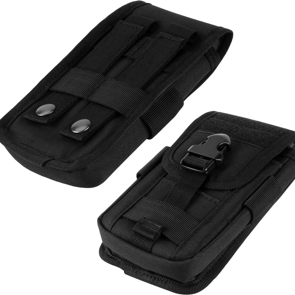 IronSeals Tactical Cell Phone Holster Pouch, Tactical Smartphone Pouches EDC Cellphone Case Molle Gadget Bag Molle Attachment Belt Holder Waist Bag for 4.7"-6.5" with Armor Case on with US Flag Patch : Sports & Outdoors
