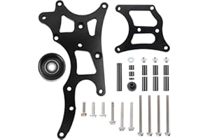 RiAiCiING LS Truck OEM Location Alternator Power Steering Bracket for Chevrolet LQ4 LQ9 LY5 4.8L 5.3L 6.0L