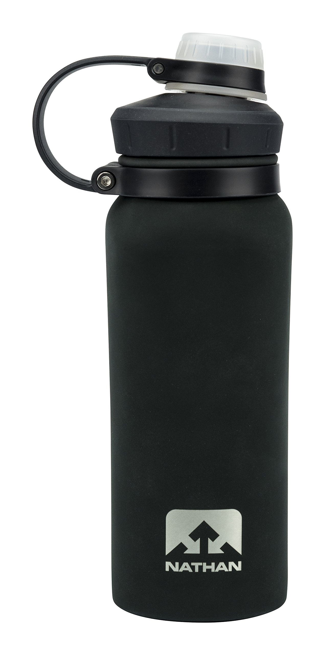 Nathan Hammerhead Bottle, Unisex Adult, unisex_adult, 4443_532 ml, Grey (Black), 532 ml