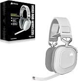 Corsair HS80 RGB Wireless Over Ear Headset Dolby Atmos Omni-Directional Mic view 9