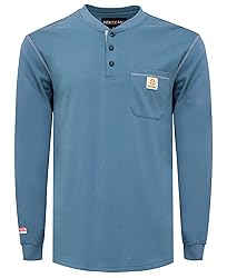 BOCOMAL FR Shirts for Men 5.5oz Lightweight Long
