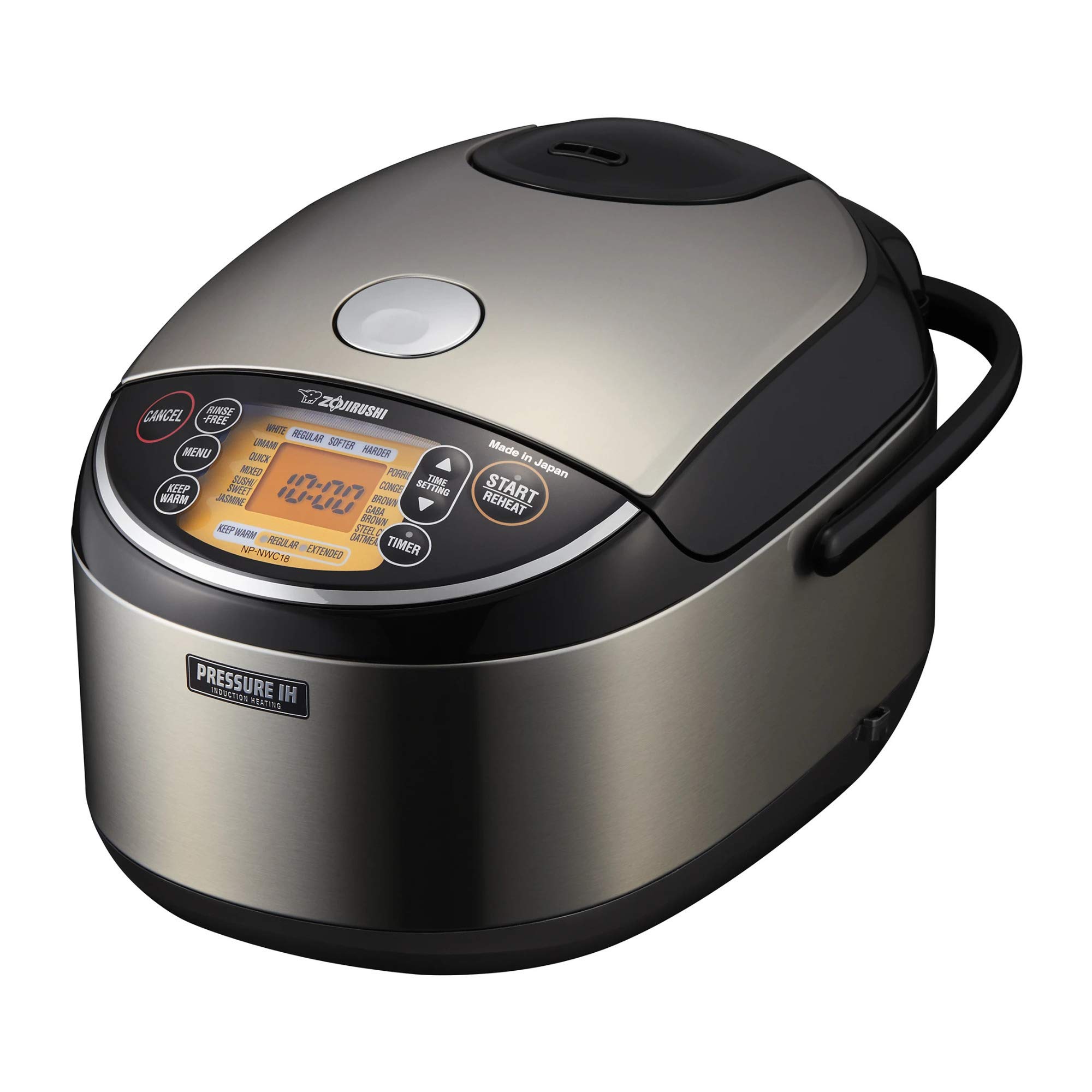 Photo 1 of Zojirushi NP-NWC18 Pressure Induction Heating 10-Cup Rice Cooker and Warmer
