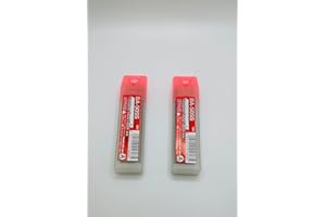 NT CUTTER NT-00101 - (Case of 2 units) NT BA-50SS Stainless Steel Snap Blades (50 blades per unit) FOR Caba Store