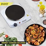 Zuvo 1500W Single Hot Plate Portable Electric Hob White 19cm Ring view 6