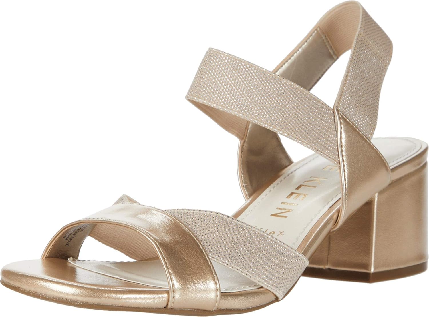 Anne Klein Women's Heeled Sandal Pump gold Size 7 UK Amazon.co.uk