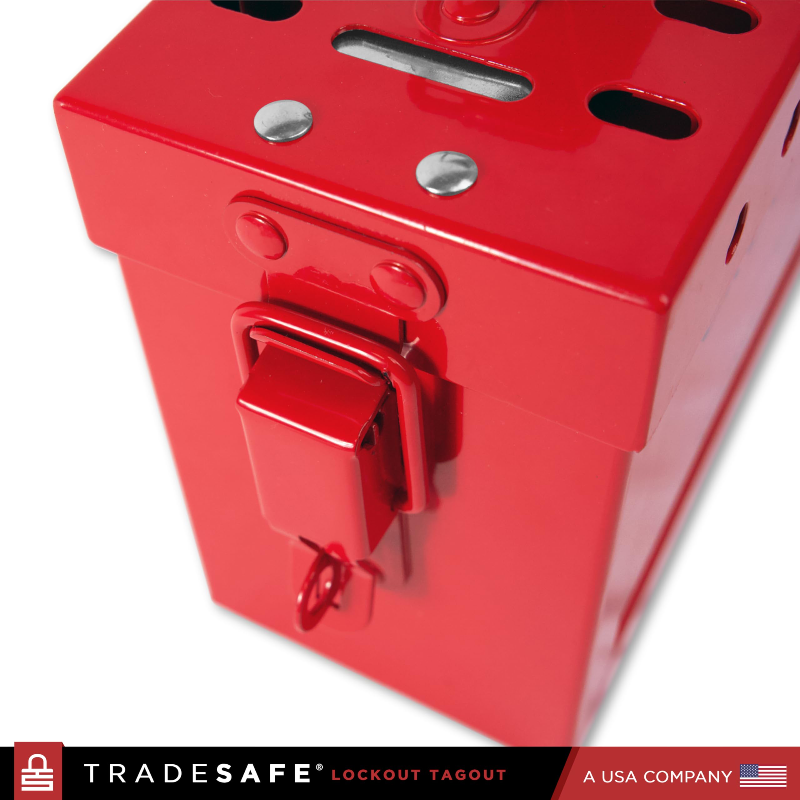 Mua TRADESAFE Lockout Tagout Group Lock Box - Premium Loto Group Box ...