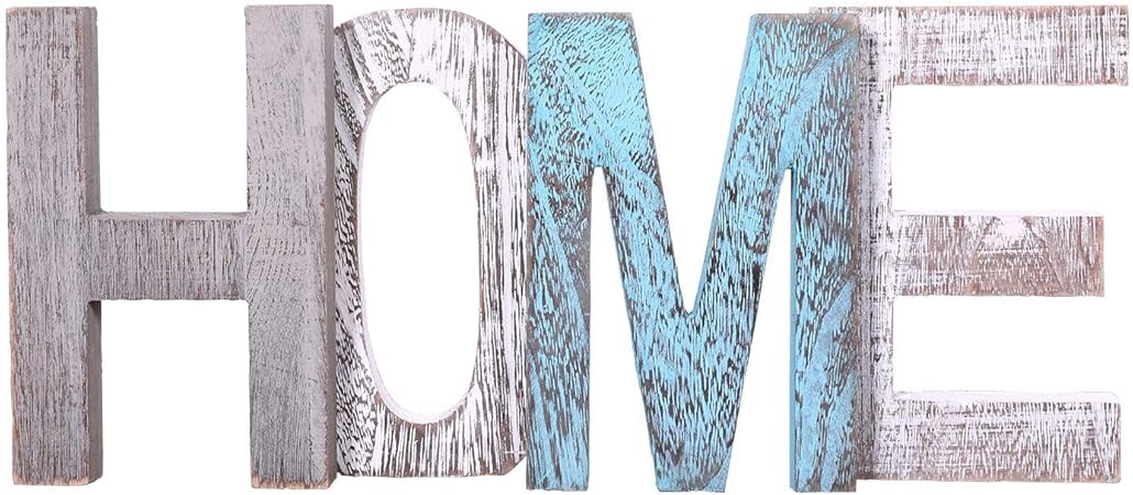 Comfify Home Decorative Wooden Letters Large Wood Letters For