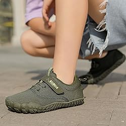 KUBUA Kids Barefoot Shoes Boys Girls Running