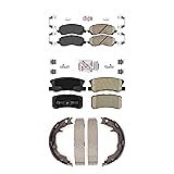 Transit Auto Front Rear Ceramic Disc Brake Pads Kit