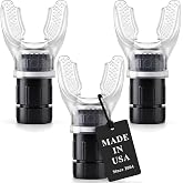 Expand-A-Lung | (3 Pack Breathing Exercise Fitness Trainer | Inspiratory Muscle Strength Tool | Breathe Easier with Stronger Lungs | Dual-Way Inhale-Exhale Adj. Resistance Settings