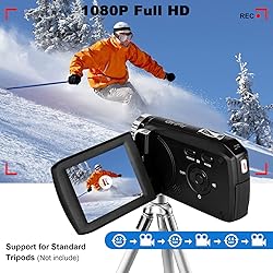 Heegomn Video Camera Camcorder HD 2.7K 36MP Video