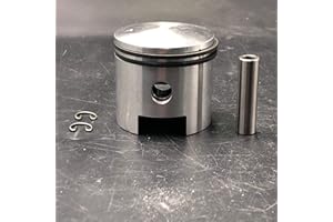 DONSP1986 YD100/LD100 Piston Kit 50mm x 40mm for 2 Stroke YD100 LD100 Engine Gas Motorized Bicycle 79CC/80CC/100CC