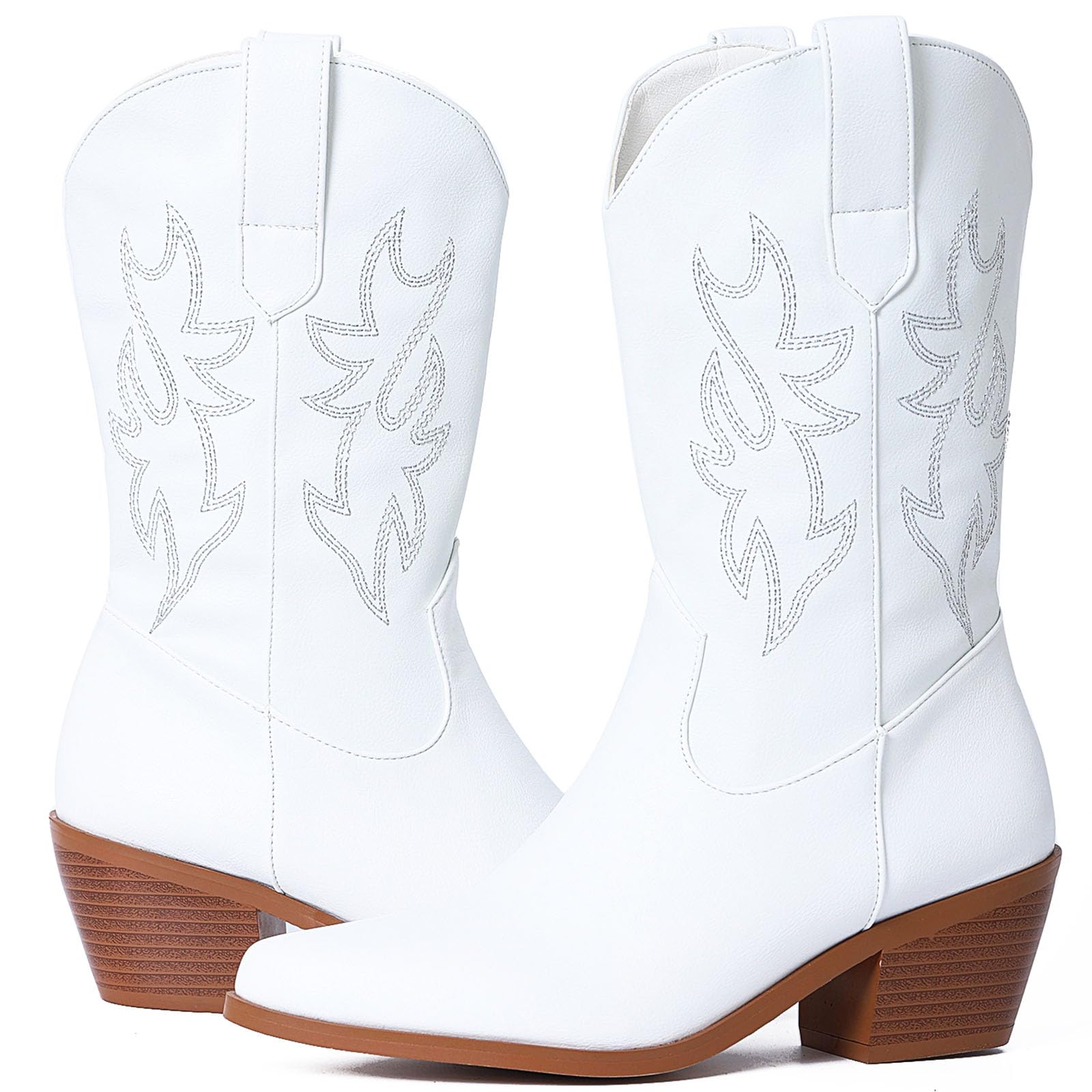 Tscoyuki Cowboy Boots for Women Western Cowgirl
