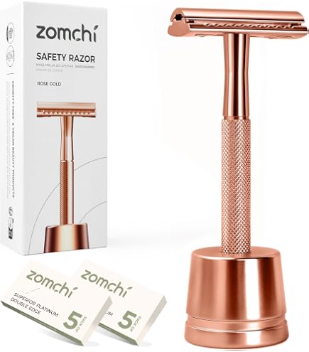 Amazon.com: ZOMCHI Double Edge Safety Razor with Stand, Safety