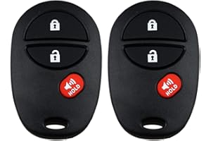 TG Auto Keyless Key Fob Remote Control Replacement for 2004 - 2018 Toyota Sequoia Solara Avalon Highlander Sienna Tacoma GQ43