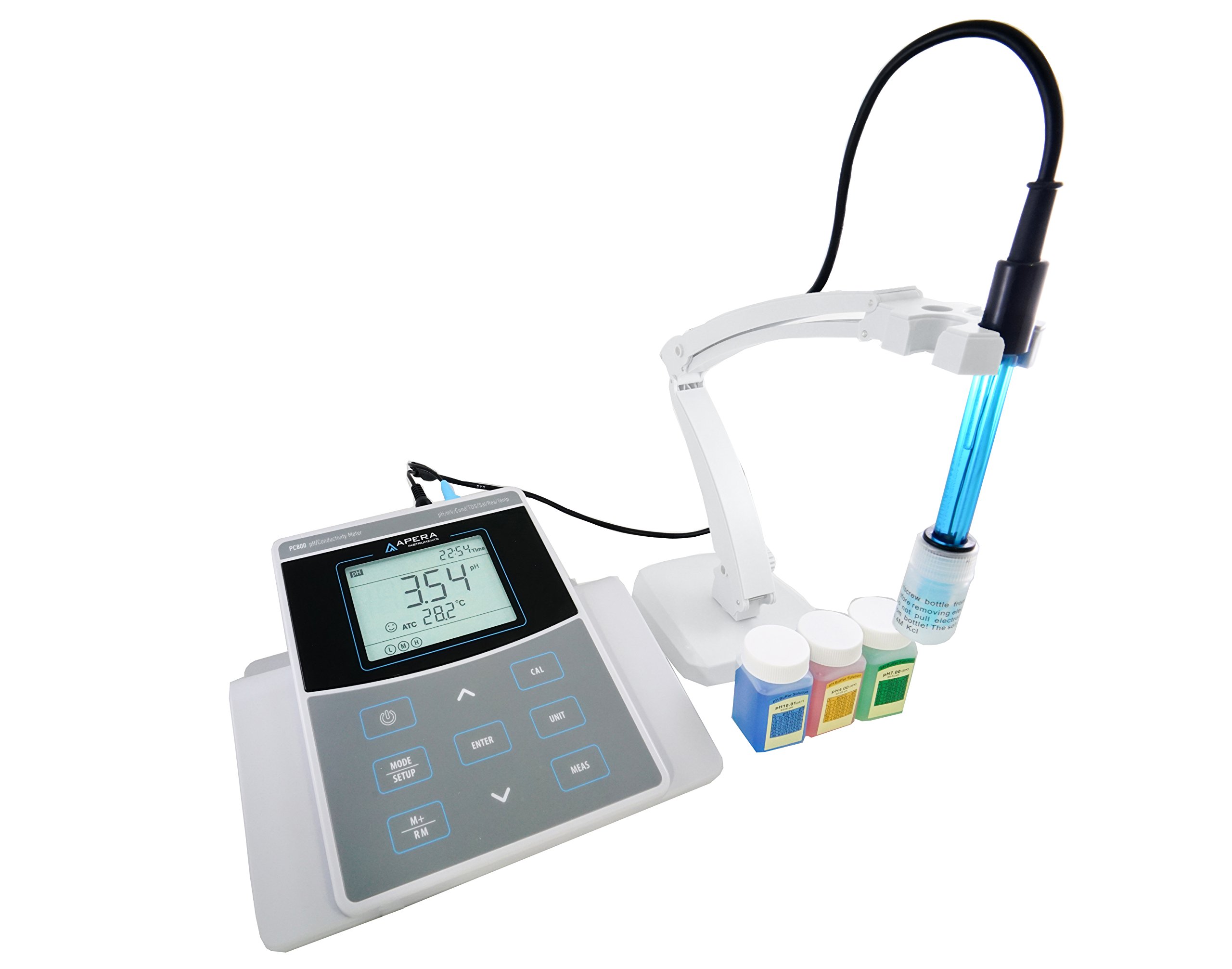 Apera Instruments PC800 Benchtop pH/Conductivity/TDS/Salinity