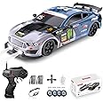 Sakeye RC Drift Car 2.4GHz 1:16 Scale 4WD High Speed Remote Control Cars Vehicle with LED Lights Two Batteries and Drifting Tires Racing Sport Toy Cars for Adults Boys Girls Kids