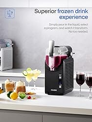 Slushie Machine 5-in-1, No Ice Needed, 15 Min