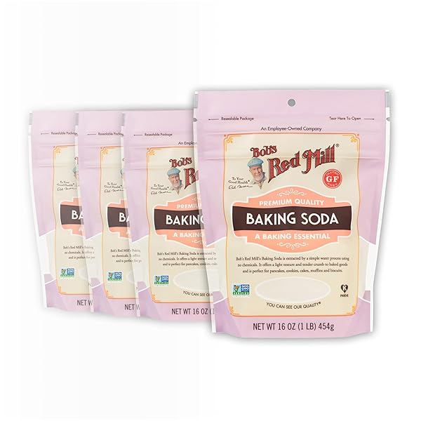 BOB’S RED MILL BAKING SODA, 16OZ (PACK OF...