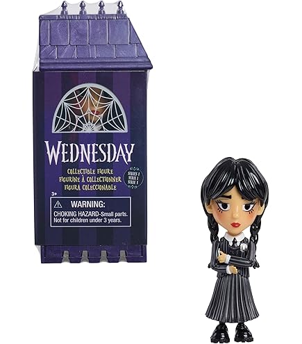 Amazon.com: Just Play Wednesday Small 4-inch Collectible Stylized