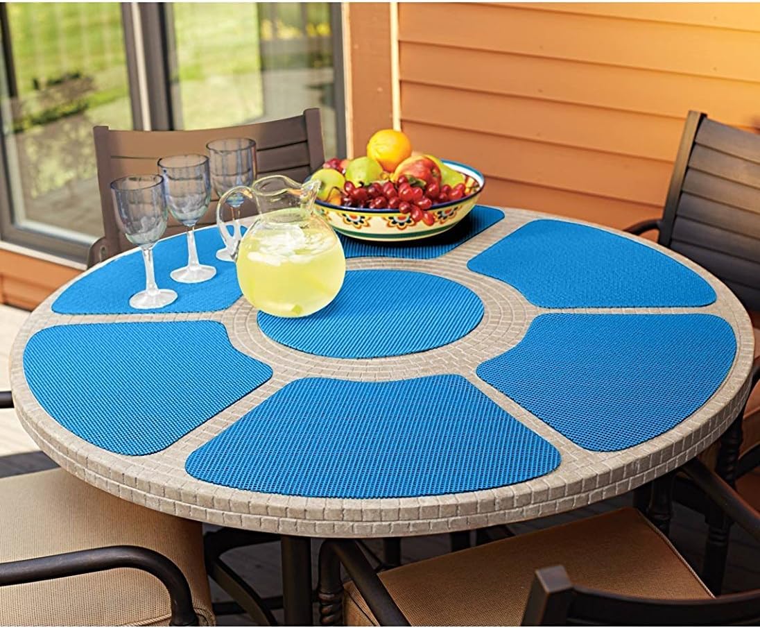 Best 7 Pc Placemat Set For Round Table