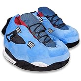 WSOARLQ Plush Sneaker Slippers, 17 Styles-Quiet Soles (No Waking Loved Ones), Anti-Slip Dry Indoor, Cozy for Cold Days, US 8-12 Unisex