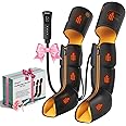 Leg Massager with Heat and Air Compression, Foot Calf & Thigh Massage for Circulation and Pain Relief, Sequential Compression Device for Swollen Legs, 3 Intensities 6 Modes - FSA HSA Eligible