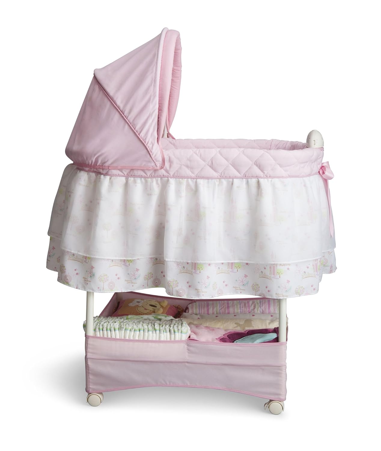 delta children's products gliding bassinet