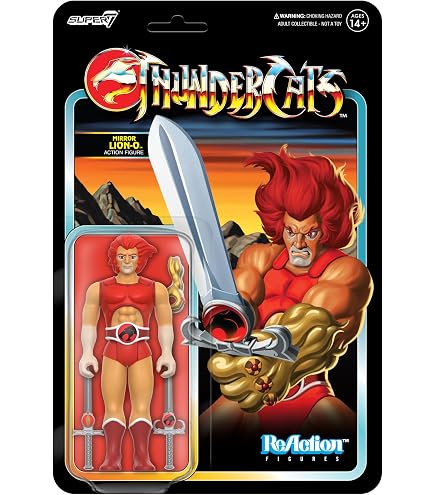 Amazon.com: Super7 Invisible Tygra Thundercats Reaction Action