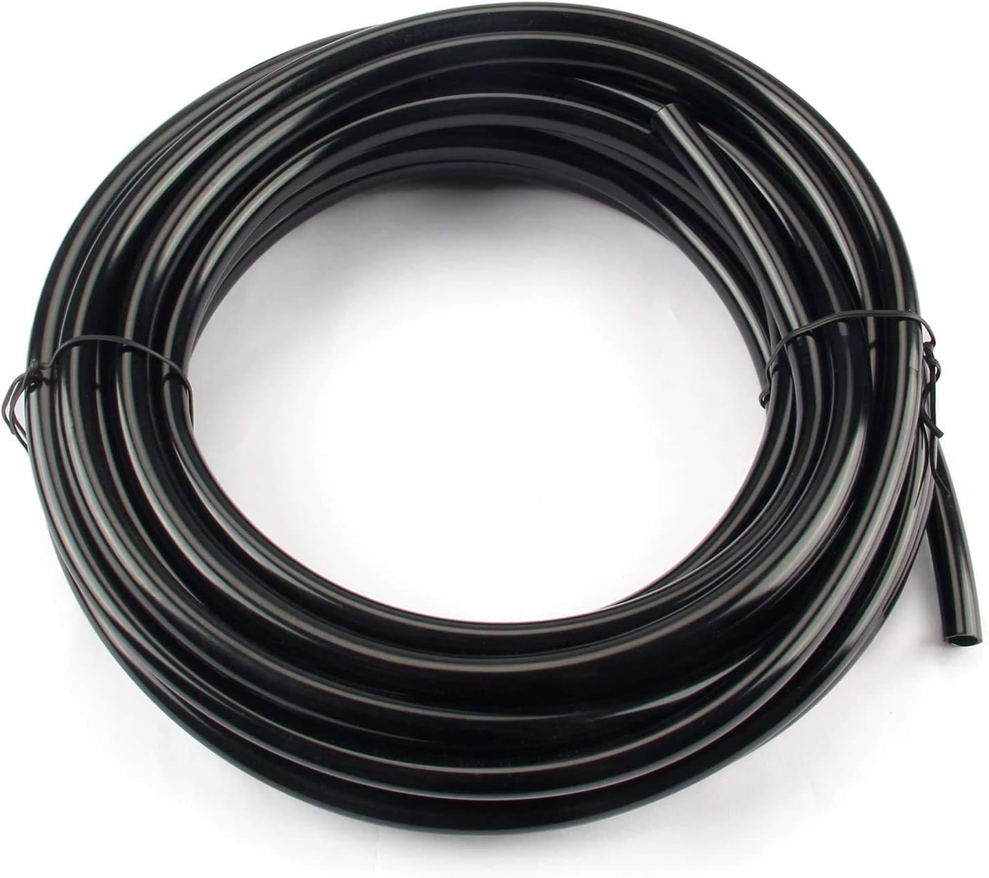 Ohuhu 1/4 inch Drip Irrigation Tubing, 50 FT Heavy Duty Hose Drip Irrigation Kit Plant Watering System, Black : Garden & Outdoor