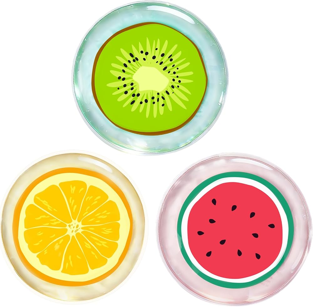 Hilph Kids Ice Pack 3 Pcs Reusable Gel Cold Compress Toddler Small 4.5"