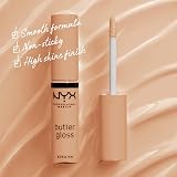 NYX Butter Gloss Fortune Cookie 13 Lip Gloss, Cruelty Free, Moisturizing view 2