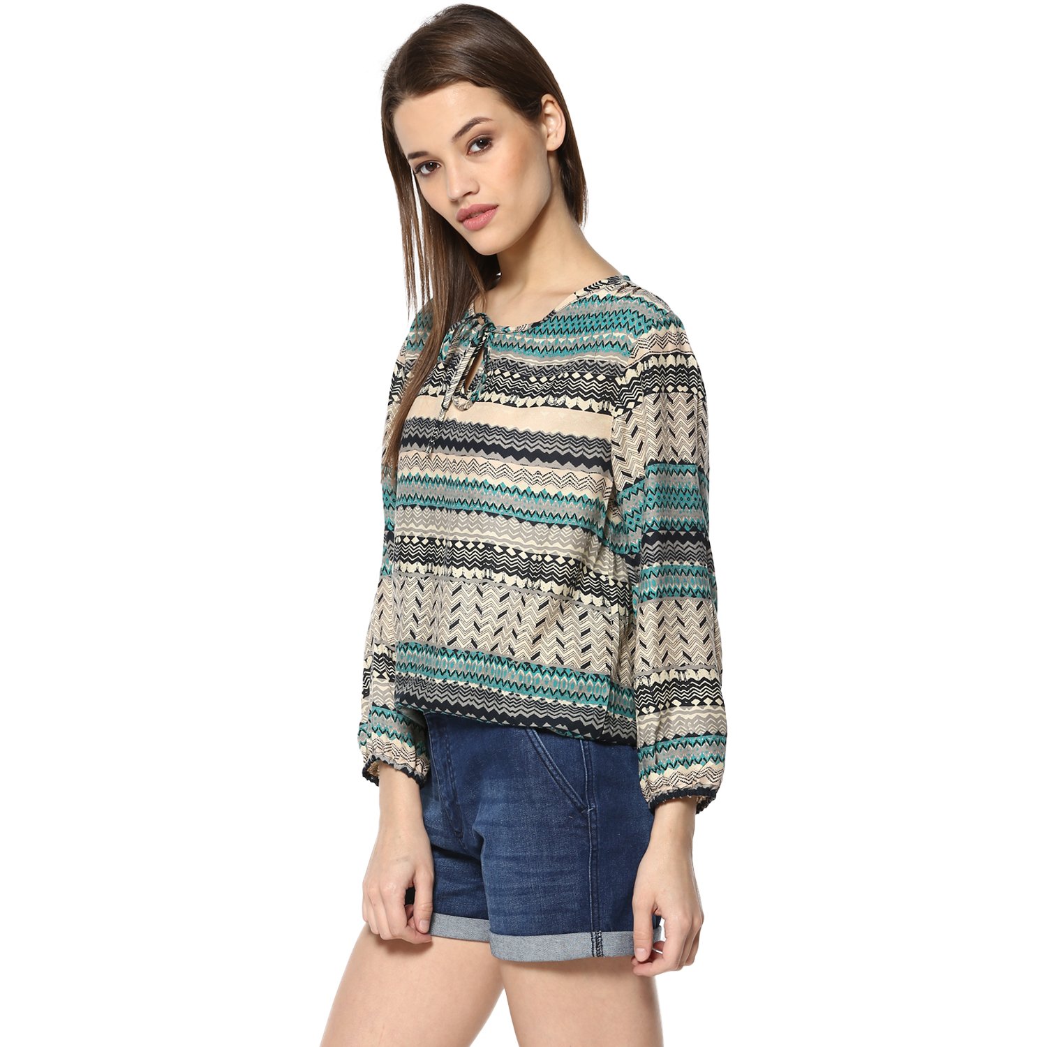 mayra women's rayon top