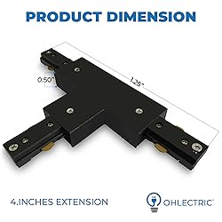 OhLectric Track Lighting - T-Style Conduit Fitter
