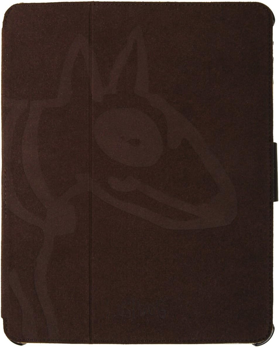Lost Dog from Bluetrek iPad Slim Case/Stand, Brown Microfiber and Suede Finishing - L01-00001-01