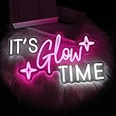 Neon Sign Led Neon Lights Neon Signs for Wall Decor USB Powered Led Neon Signs for Room Decoration (Glow Time)