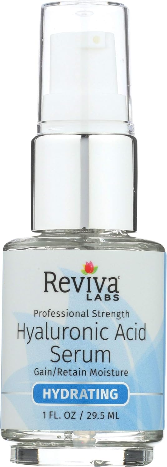 eviva Labs, Professional Strength Hyaluronic Acid Serum, 1 fl oz (29.5 ml), No Color, 1 ml (Pack of 1)