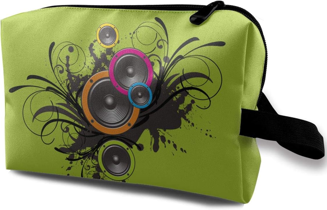 Storage Bag Travel Pouch Sound Music Purse Organizer Power Bank Data Wire Cosmetic Stationery Holder