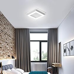 CANEOE 24W Square Hallway Light, Modern Flush Mount